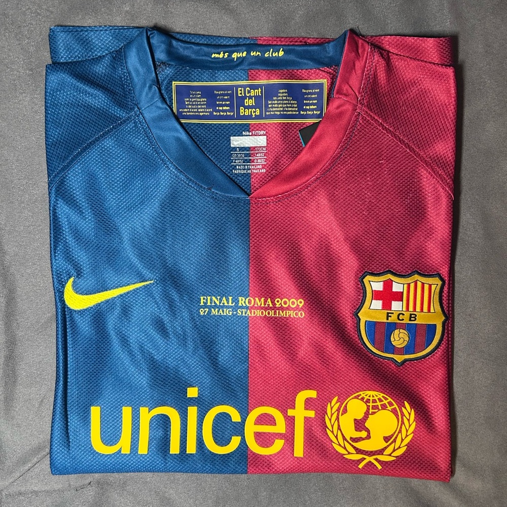 Nike Barcelona jersey 08/09 home kit